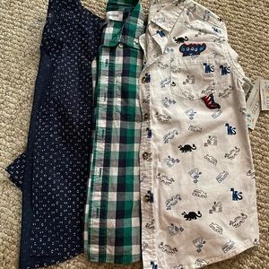 Small 3 Boys’ Dress Shirts, button down